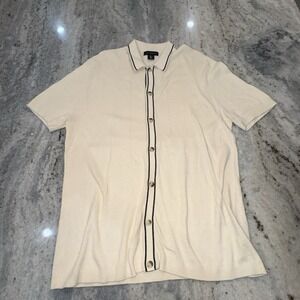 Art Of Rhetoric Men's Small Button Down Rockabilly Retro Shirt Short Sleeve